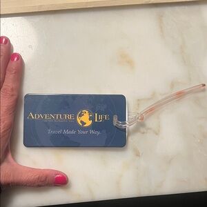 Brand new never used luggage tag! For anyone living the ADVENTURE LIFE!